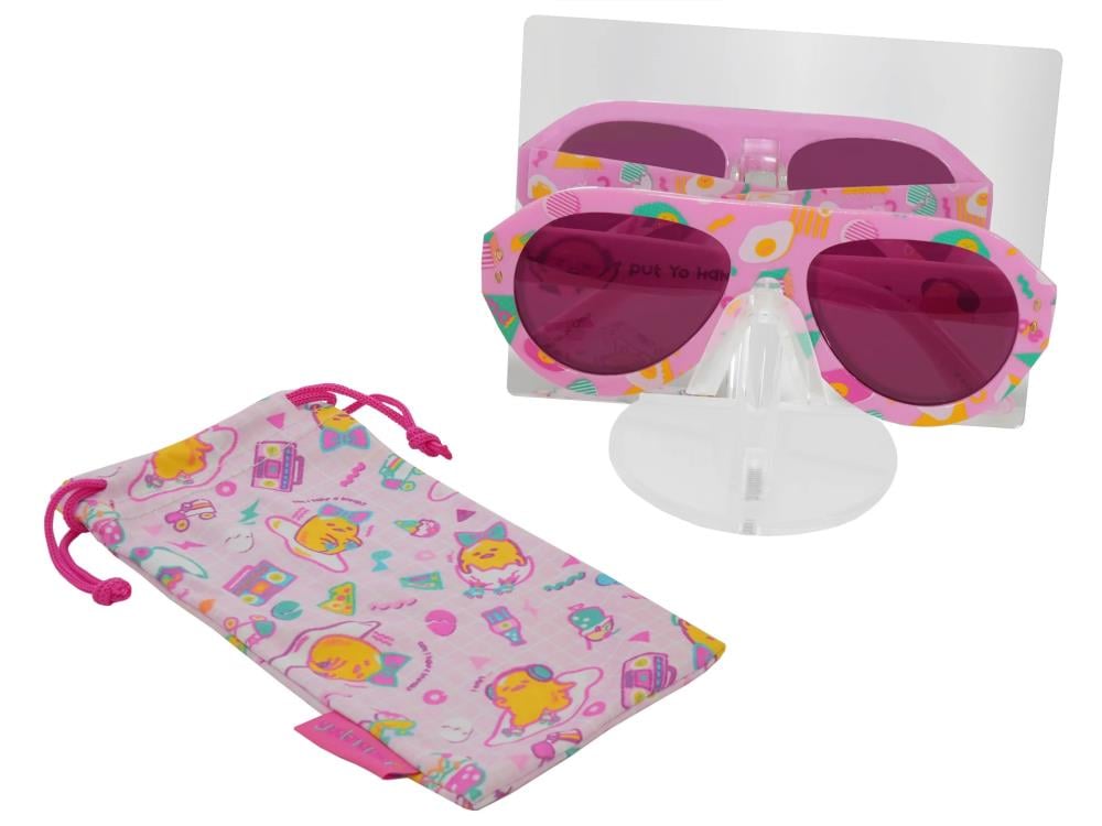 Sanrio Galaken IYS Gudetama (Lazy 80's) Sunglasses Gallery Image 7