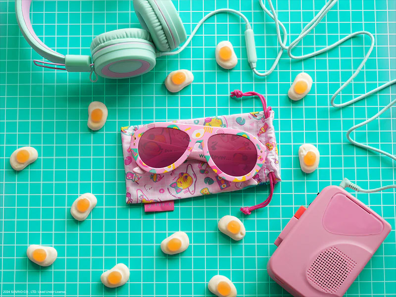 Sanrio Galaken IYS Gudetama (Lazy 80's) Sunglasses Gallery Image 10