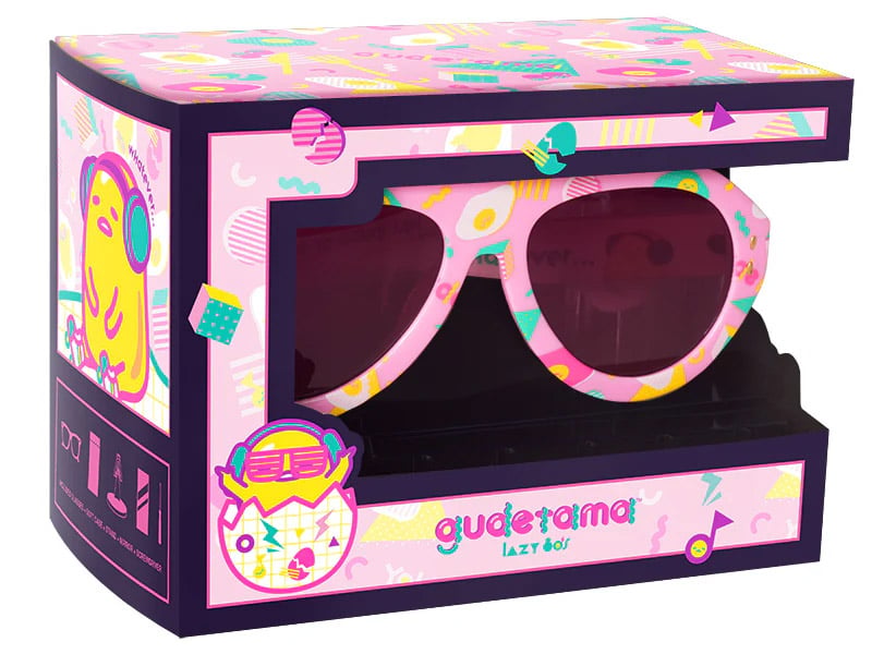 Sanrio Galaken IYS Gudetama (Lazy 80's) Sunglasses Gallery Image 9