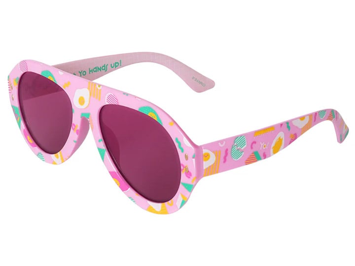 Sanrio Galaken IYS Gudetama (Lazy 80's) Sunglasses Gallery Image 1