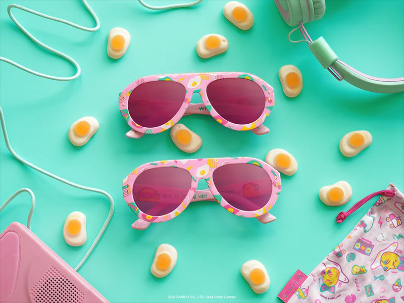 Sanrio Galaken IYS Gudetama (Lazy 80's) Sunglasses Gallery Image 11