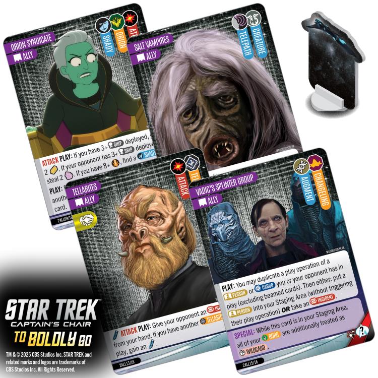 Star Trek: Captain's Chair - To Boldly Go Deck-Building Game Gallery Image 5