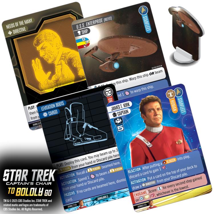 Star Trek: Captain's Chair - To Boldly Go Deck-Building Game Gallery Image 9