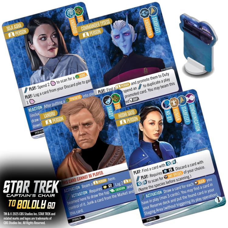 Star Trek: Captain's Chair - To Boldly Go Deck-Building Game Gallery Image 4