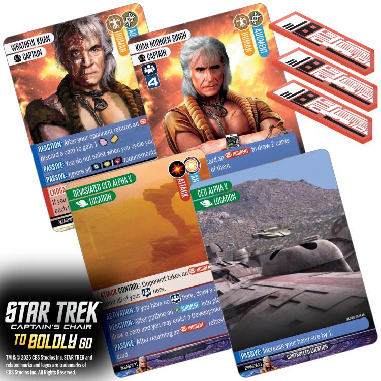 Star Trek: Captain's Chair - To Boldly Go Deck-Building Game Gallery Image 7