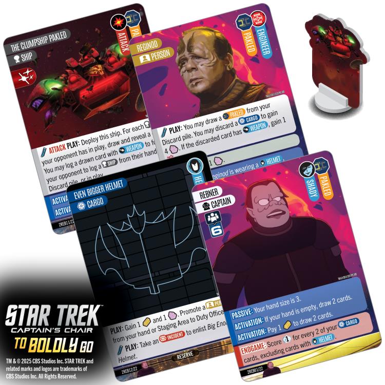 Star Trek: Captain's Chair - To Boldly Go Deck-Building Game Gallery Image 6