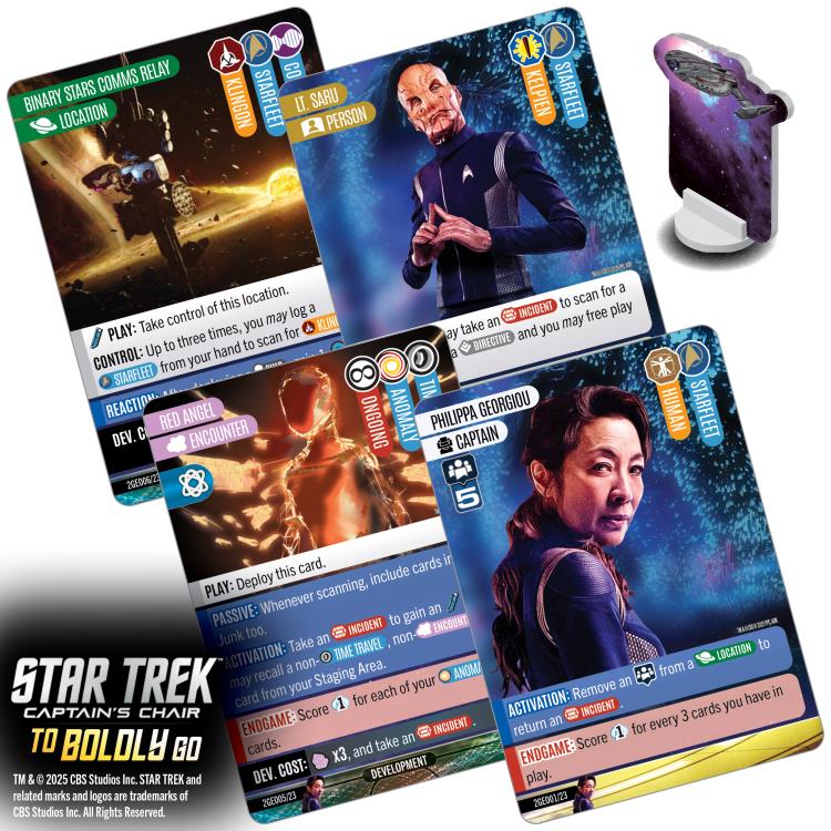 Star Trek: Captain's Chair - To Boldly Go Deck-Building Game Gallery Image 11