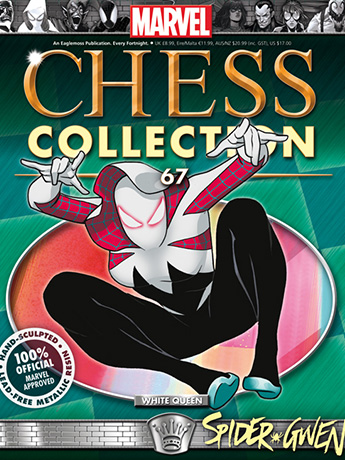 Marvel Chess Figure Collection #67 - Spider-Gwen White Queen Gallery Image 2