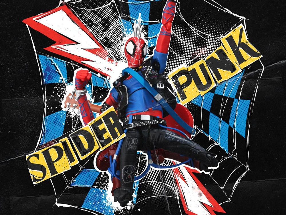Spider-Man: Across the Spider-Verse SV-Action Spider-Punk Action