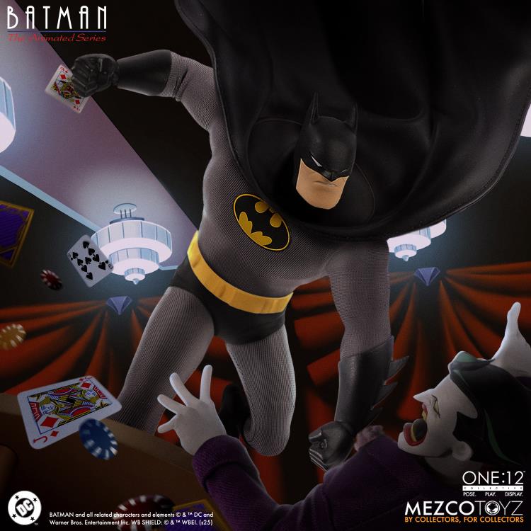 【かわいいウサギ】THE BATMAN One:12 フィギュア メズコ Mezco One:12 Collective Batman: The Animated Series - Batman