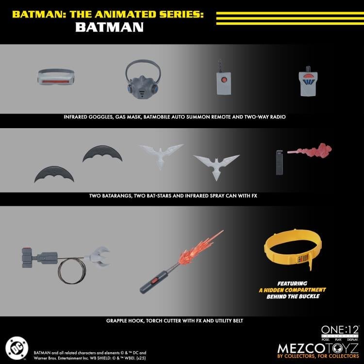 Batman: The Animated Series One:12 Collective Batman Action Figure Gallery Image 12