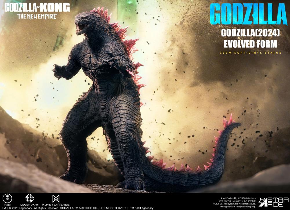 Godzilla x Kong: The New Empire Godzilla (Normal Ver.) Soft Vinyl Statue Gallery Image 12