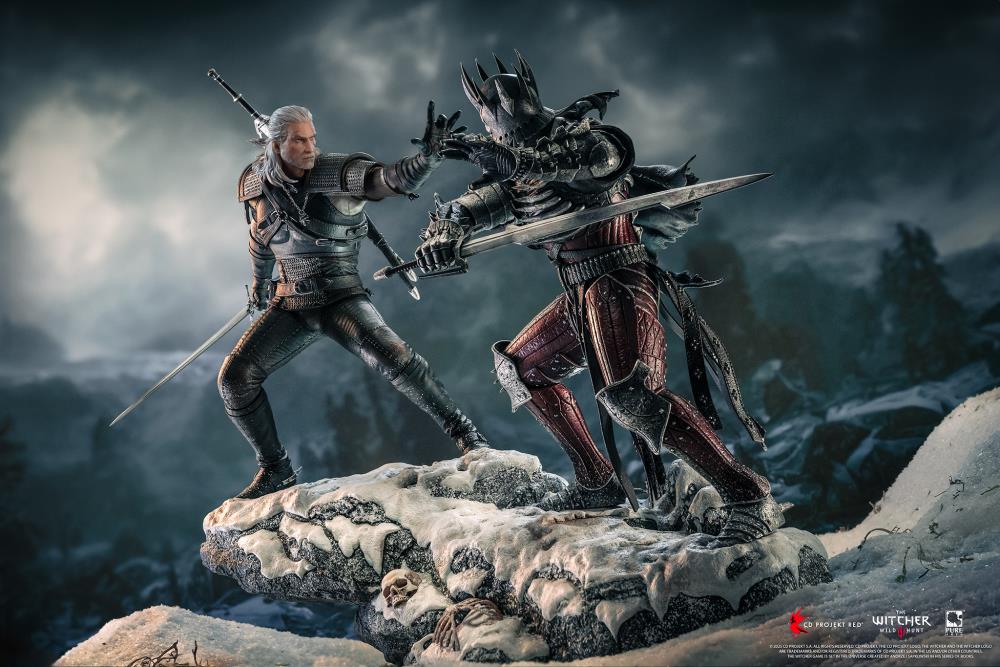The Witcher 3: Wild Hunt Geralt vs Eredin 1/6 Scale Limited Edition Diorama Gallery Image 4