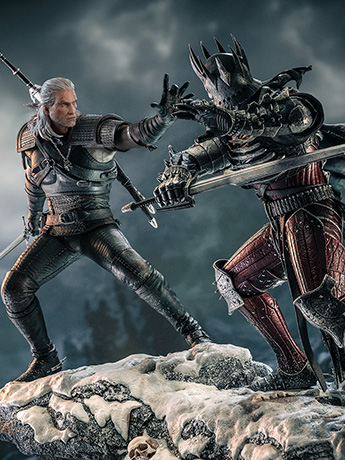 The Witcher 3: Wild Hunt Geralt vs Eredin 1/6 Scale Limited Edition Diorama Gallery Image 2