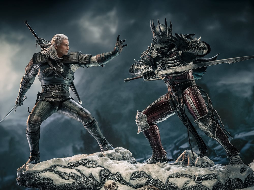 The Witcher 3: Wild Hunt Geralt vs Eredin 1/6 Scale Limited Edition Diorama Gallery Image 1