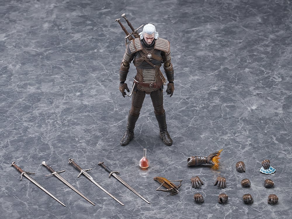 The Witcher 3: Wild Hunt figma No.655 Geralt the White Wolf