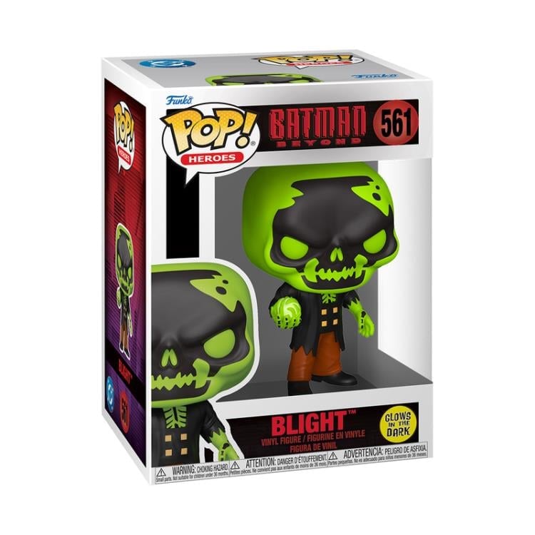 Batman Beyond Pop! Heroes #561 Blight (Glow-in-the-Dark) Gallery Image 4