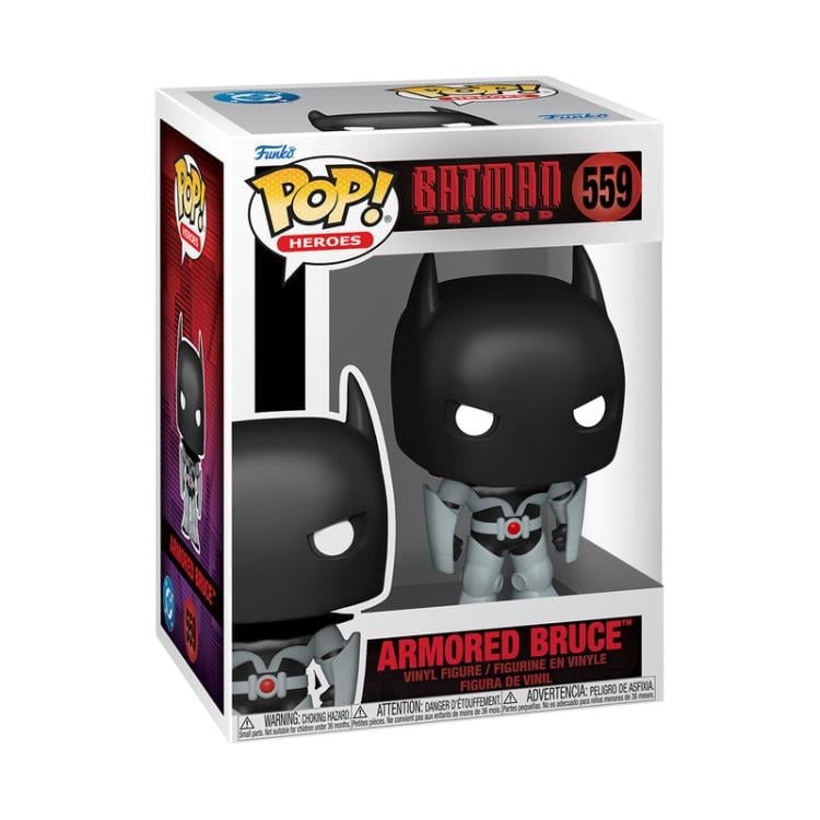 Batman Beyond Pop! Heroes #559 Armored Bruce Wayne Gallery Image 3