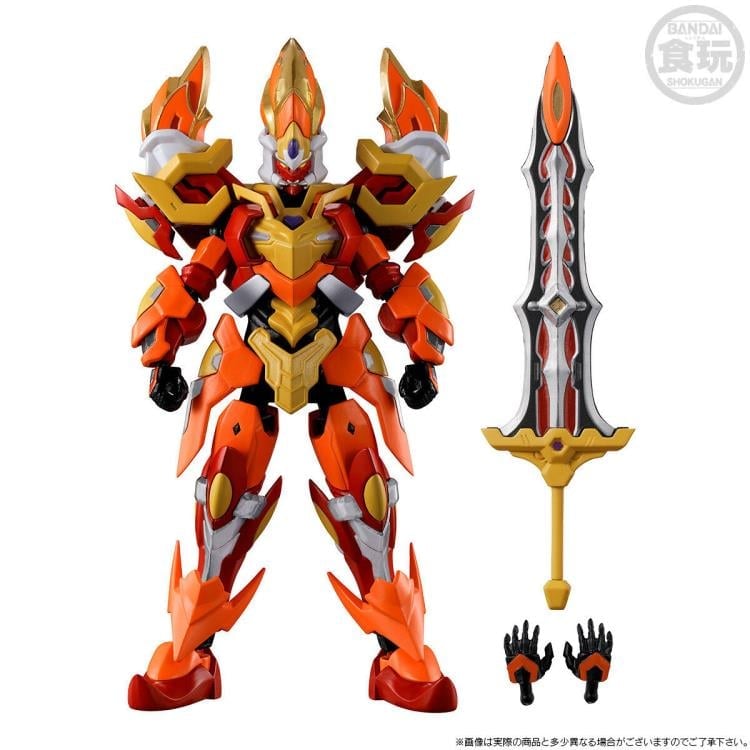 No. 1 Sentai Gozyuger Mini-Pla No. 1 Gattai Series PB King Candelor Model Kit Gallery Image 9