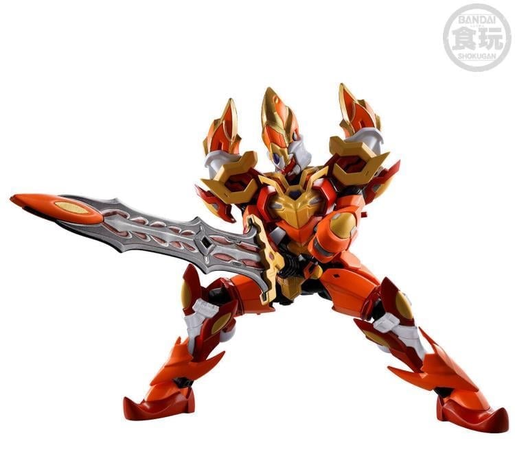 No. 1 Sentai Gozyuger Mini-Pla No. 1 Gattai Series PB King Candelor Model Kit Gallery Image 4
