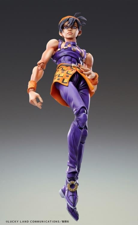JoJo's Bizarre Adventure: Golden Wind Super Action Statue Narancia Ghirga & Aerosmith (Reissue) Gallery Image 4