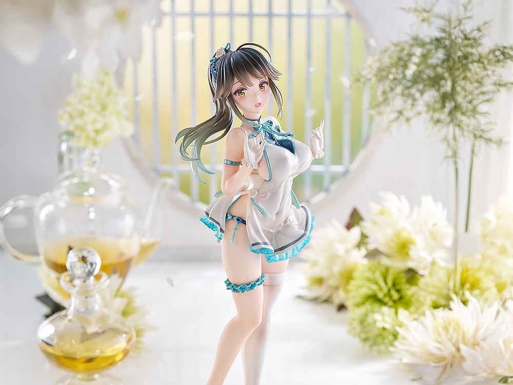 Anmi Illustration Pontyail Girl: Qipao 1/6 Scale Figure Gallery Image 1