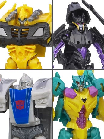 Transformers Prime Beast Hunters Legion Wave 1 Set of 4 Figures