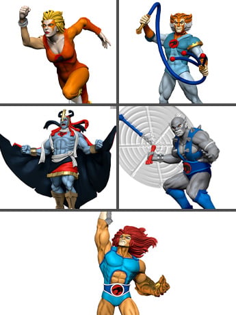 ThunderCats HeroClix: Iconix ThunderCats Set Gallery Image 2