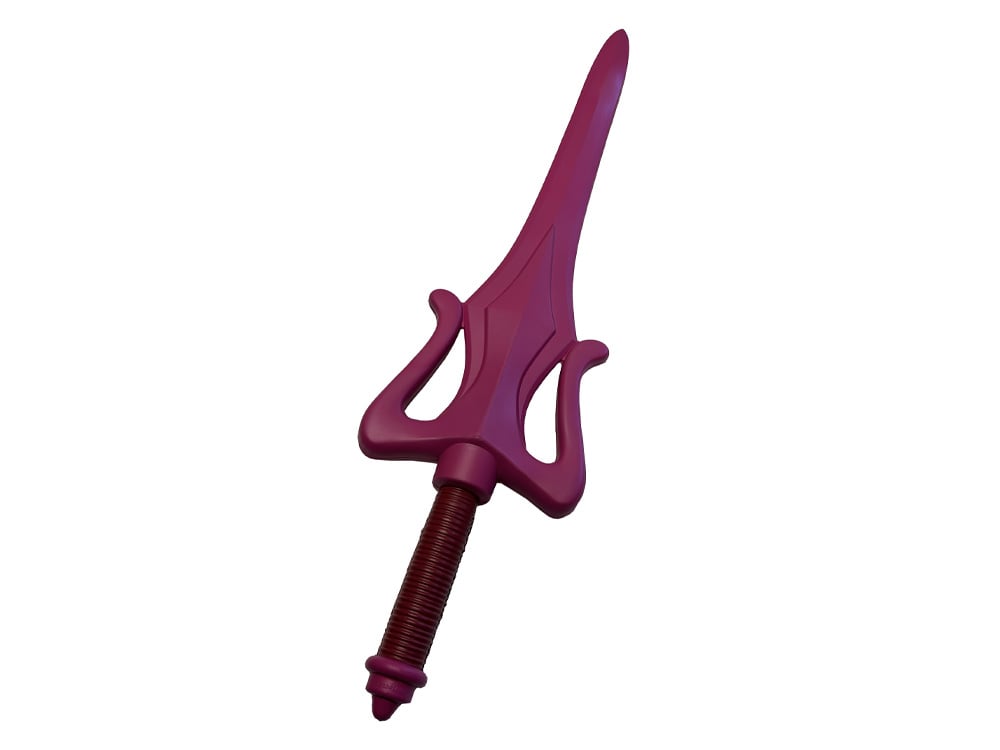 Masters of the Universe Prince Adam (Pink) BBTS Exclusive LARP Stunt Replica Sword Gallery Image 1