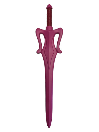 Masters of the Universe Prince Adam (Pink) BBTS Exclusive LARP Stunt Replica Sword Gallery Image 2