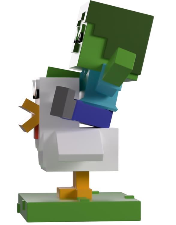 Minecraft Chicken Jockey Vinyl Figure Gallery Image 8