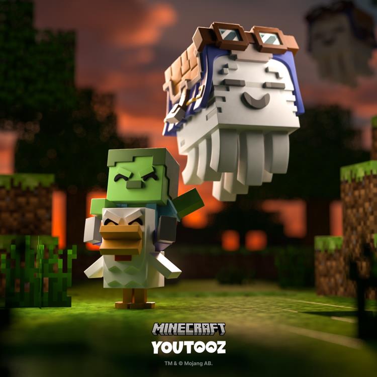 Minecraft Chicken Jockey Vinyl Figure Gallery Image 3