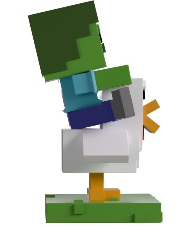 Minecraft Chicken Jockey Vinyl Figure Gallery Image 6
