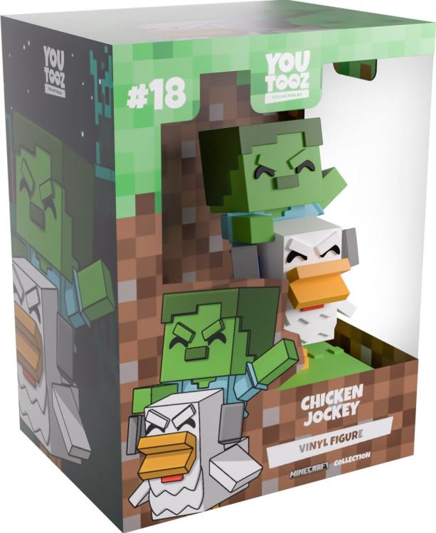 Minecraft Chicken Jockey Vinyl Figure Gallery Image 9