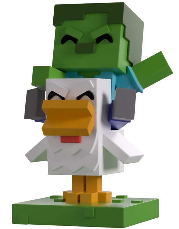 Minecraft Chicken Jockey Vinyl Figure Gallery Image 4