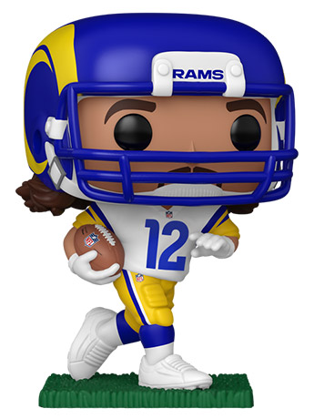 Los Angeles Rams Pop! Football #306 Puka Nacua Gallery Image 2