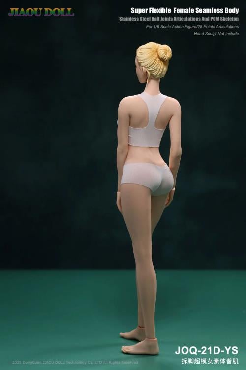 Super Flexible Female Seamless 1/6 Scale Fair Skin Body (21D-YS)