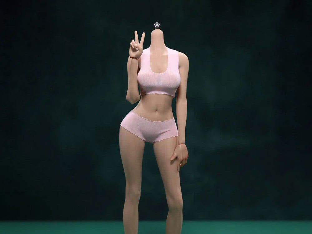 Super Flexible Female Seamless 1/6 Scale Wheat Skin Body (21D-BS) Gallery Image 1