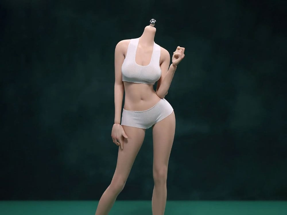 Super Flexible Female Seamless 1/6 Scale Wheat Skin Body (21D-BS01)