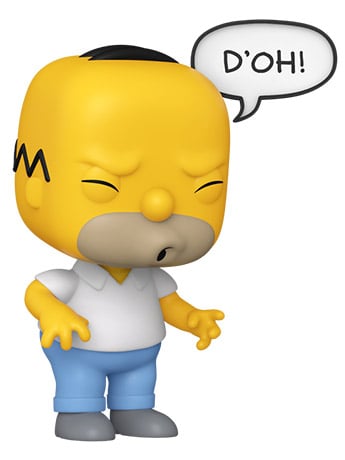 The Simpsons Pop! Television #1736 Homer Simpson (D'oh!) Gallery Image 2