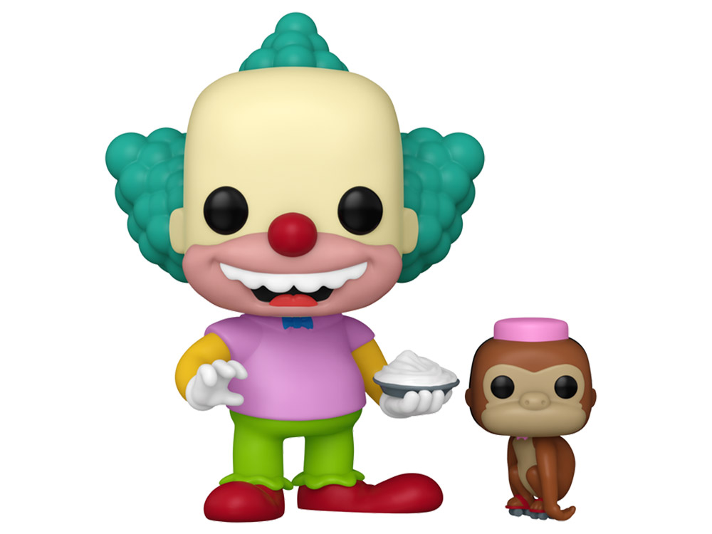 The Simpsons Pop! Television #1741 Krusty with Mr. Teeny Gallery Image 1