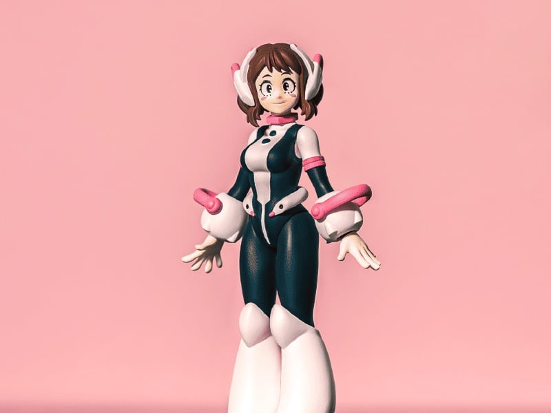 My Hero Academia T-Spark Collekazaro CK-M02 Ochaco Uraraka Action