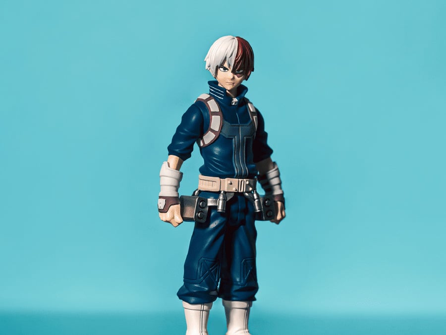 My Hero Academia T-Spark Collekazaro CK-M03 Shoto Todoroki Action Figure Gallery Image 1