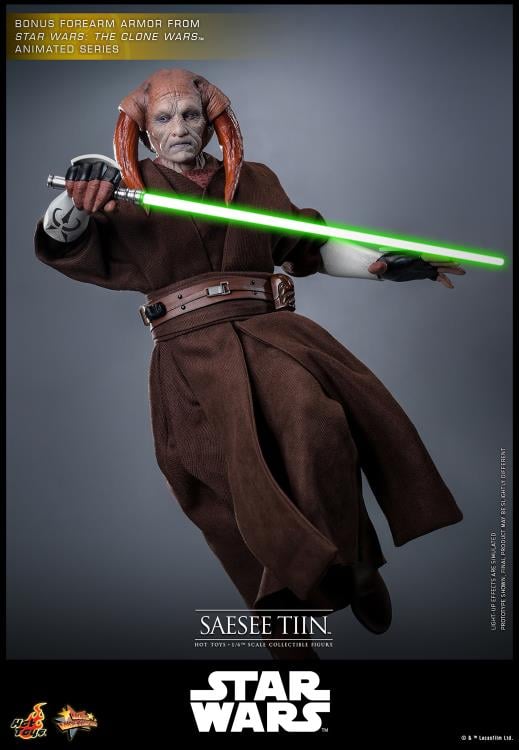Star Wars: Revenge of the Sith MMS820 Saesee Tiin 1/6th Scale Collectible Figure Gallery Image 7
