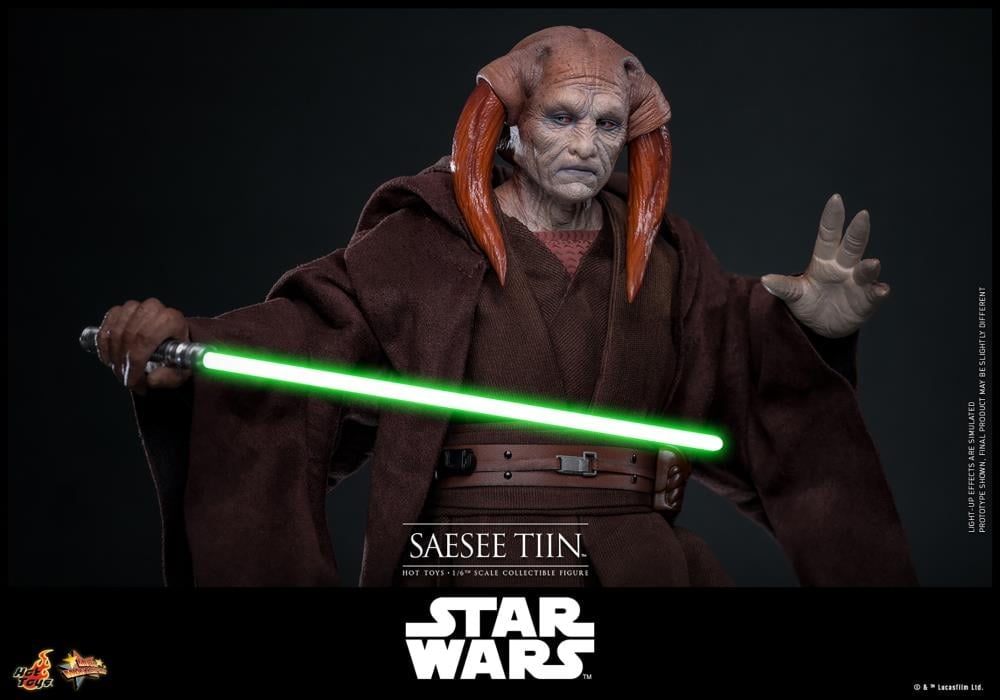 Star Wars: Revenge of the Sith MMS820 Saesee Tiin 1/6th Scale Collectible Figure Gallery Image 9