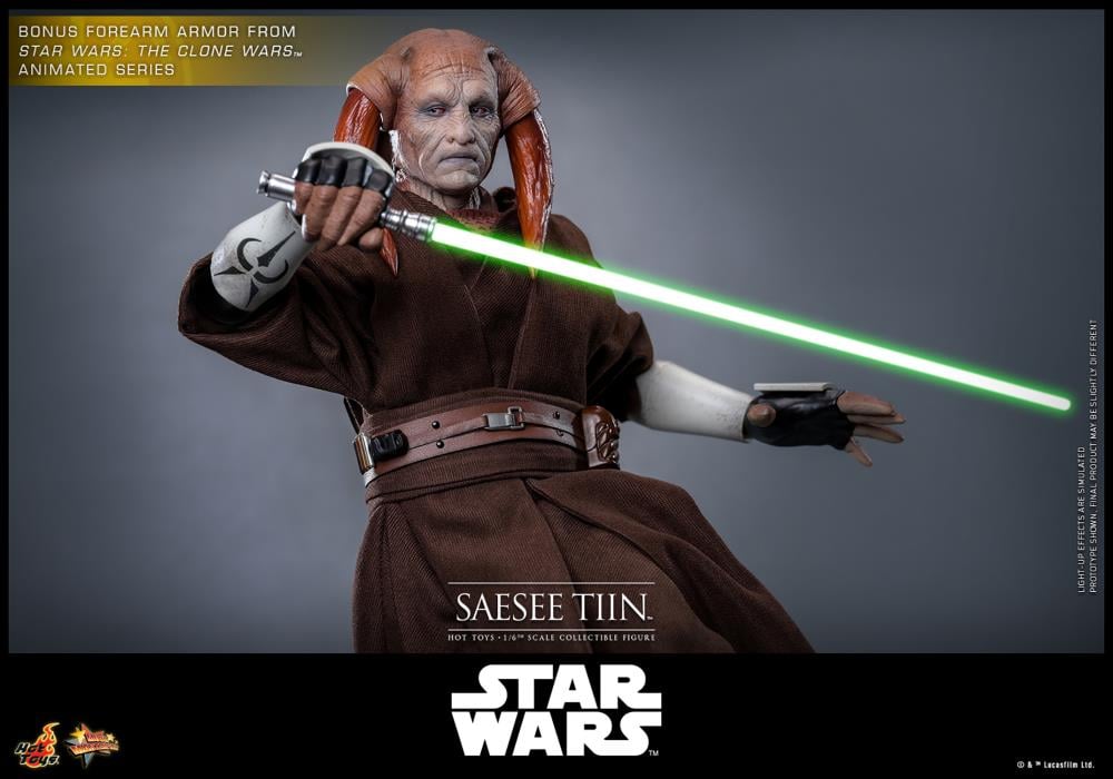 Star Wars: Revenge of the Sith MMS820 Saesee Tiin 1/6th Scale Collectible Figure Gallery Image 12