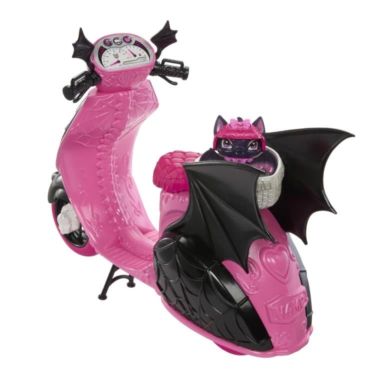 Monster High Draculaura & Count Fabulous Vamptastic Scooter Set Gallery Image 6