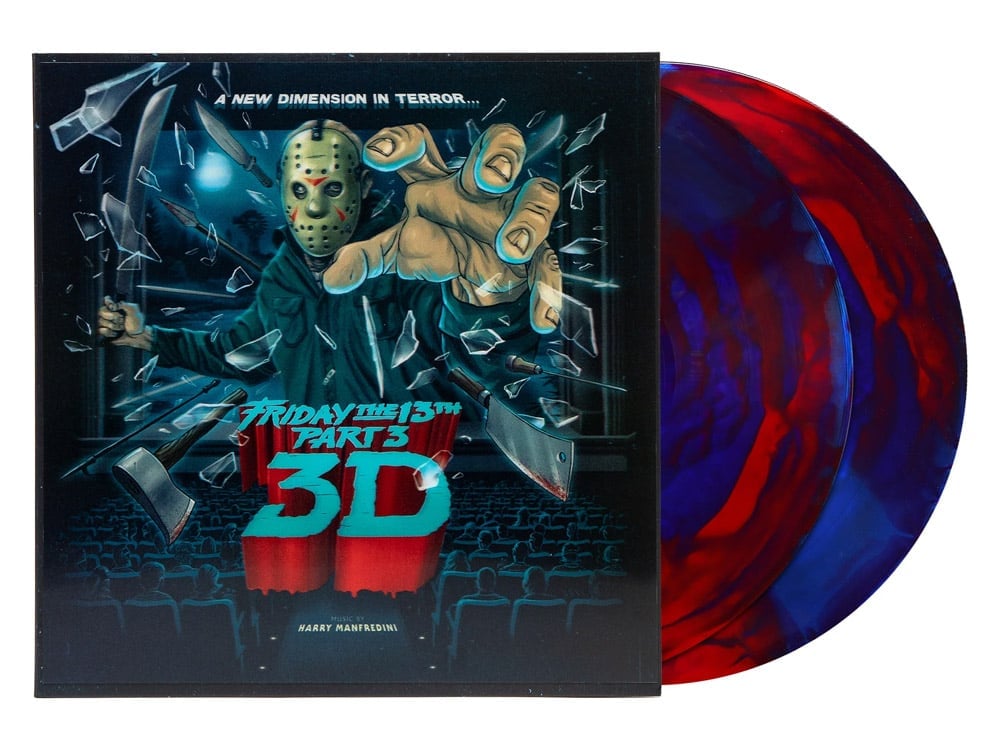 Friday the 13th Part 3 Original Motion Picture Soundtrack Vinyl 2XLP Gallery Image 1