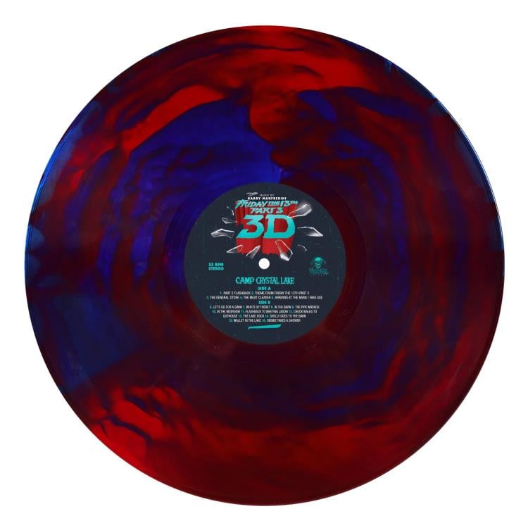 Friday the 13th Part 3 Original Motion Picture Soundtrack Vinyl 2XLP Gallery Image 3