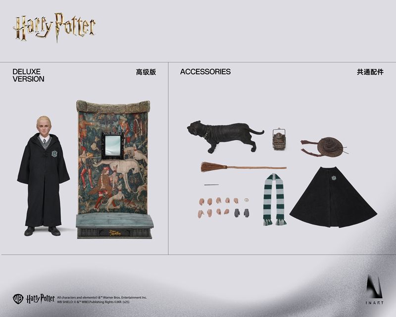 Harry Potter and the Sorcerer's Stone InArt Draco Malfoy (Deluxe Ver.) 1/6 Scale Figure Gallery Image 23